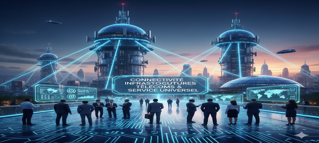 Illustration domaine Connectivité Télécoms