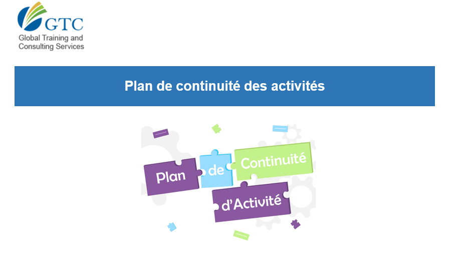 Plan de continuité des activités  du 15 au 19 Aout 2022